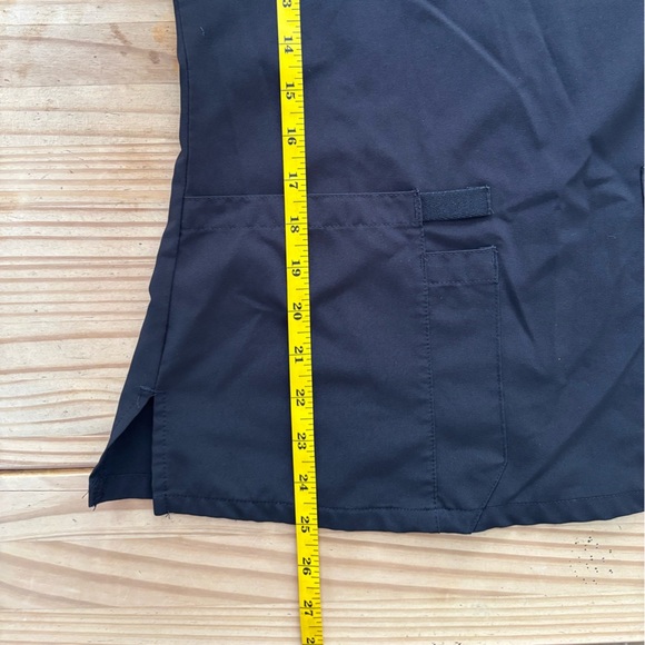 Dickies Black Scrub Top Size XS - Picture 9 of 9